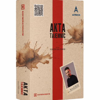 Gra kryminalna „Akta tajemnic. Sprawa: Kobieta nad stawem” - Marcin Myszka (PRZEDSPRZEDAŻ)